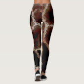 Dierenprint Bruin Leggings (Achterkant)
