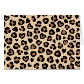 Dierenprint, Bruine luipaard, Cheetah Spots, Harte (Voorkant Horizontaal)