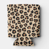 Dierenprint, Bruine luipaard, Cheetah Spots, Harte Blikjeskoeler (Achterkant)