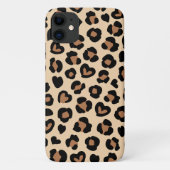 Dierenprint, Bruine luipaard, Cheetah Spots, Harte Case-Mate iPhone Case (Achterkant)