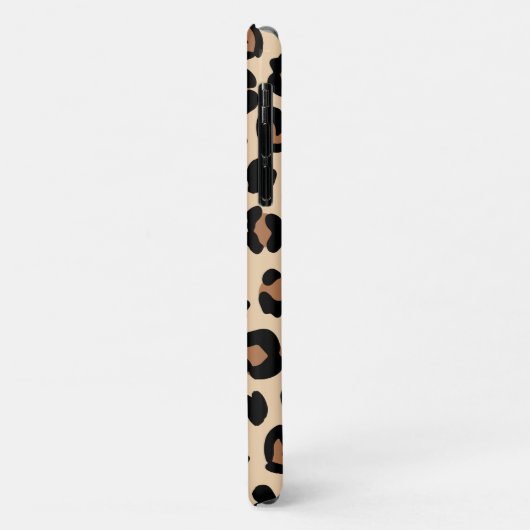 Dierenprint, Bruine luipaard, Cheetah Spots, Harte Case-Mate iPhone Case (Achterkant/links)