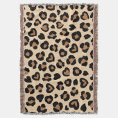 Dierenprint, Bruine luipaard, Cheetah Spots, Harte Deken (Voorkant Verticaal)