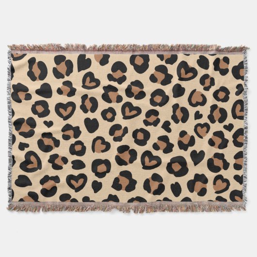 Dierenprint, Bruine luipaard, Cheetah Spots, Harte Deken (Voorkant)