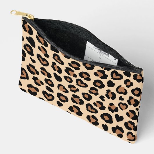 Dierenprint, Bruine luipaard, Cheetah Spots, Harte Etui (Open)
