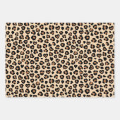 Dierenprint, Bruine luipaard, Cheetah Spots, Harte Inpakpapier Vel (Voorkant 3)