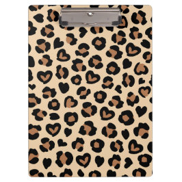 Dierenprint, Bruine luipaard, Cheetah Spots, Harte Klembord