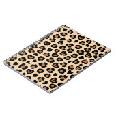 Dierenprint, Bruine luipaard, Cheetah Spots, Harte Notitieboek (Linkerzijde)