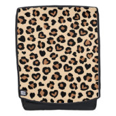 Dierenprint, Bruine luipaard, Cheetah Spots, Harte Rugtassen (Voorkant)