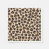 Dierenprint, Bruine luipaard, Cheetah Spots, Harte Servet (Voorkant)