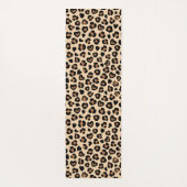 Dierenprint, Bruine luipaard, Cheetah Spots, Harte Yogamat (Achterkant)