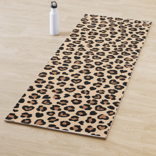 Dierenprint, Bruine luipaard, Cheetah Spots, Harte Yogamat