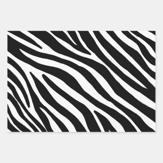 Dierenprint cadeaupapier set (Voorkant)