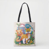 Dierenprint Designer Trending tas (Voorkant)