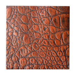 Dierenprint Faux Alligator Tegeltje