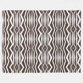 Dierenprint Fleece Deken (Voorkant (Horizontaal))