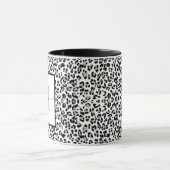 Dierenprint gepersonaliseerd mok (Midden)