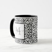 Dierenprint gepersonaliseerd mok (Voorkant links)