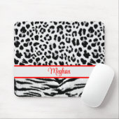 Dierenprint Gepersonaliseerde Mousepad Muismat (Met muis)
