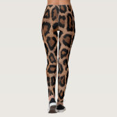 Dierenprint Gevlekte Luipaard  Leggings (Achterkant)