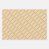 Dierenprint Giraffe Verpakking Papier Platte velle Inpakpapier Vel (Voorkant 3)