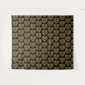Dierenprint Harten Patroon  Wandkleed (Voorkant (horizontaal))