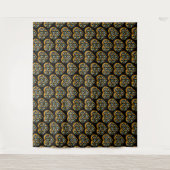 Dierenprint Harten Patroon  Wandkleed (Voorkant)