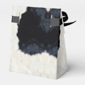 Dierenprint Heilige Koe Verjaardagsgunst Box Bedankdoosjes (Achterkant)
