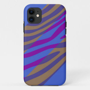 Dierenprint Huid Zebra Retro Kleurrijk Patroon 11 Case-Mate iPhone Case