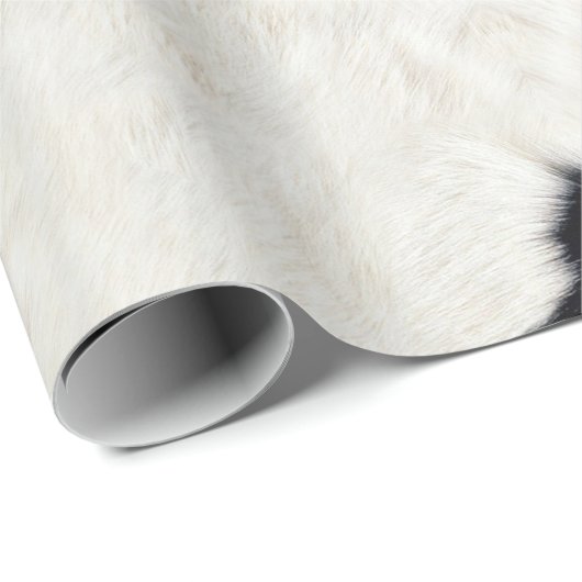 Dierenprint Koe zwart wit inpakpapier (Rol Hoek)