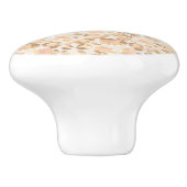 DIERENPRINT LEOPARD ABSTRACT CUSTOM KERAMISCHE KNOP (Zijkant)