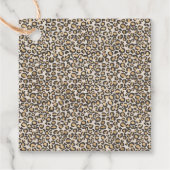 Dierenprint Leopard Chic Neutrals Fun Bedankjes Labels (Voorkant)