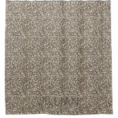 Dierenprint Leopard NAAM Chic Badkamer Decor Douchegordijn (Voorkant)