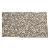 Dierenprint Leopard NAME Neutraal Chic Trendy Kussensloop (Achterkant)