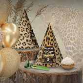 Dierenprint Leopard Verjaardagsfeestje Pet Feesthoedjes