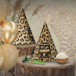 Dierenprint Leopard Verjaardagsfeestje Pet Feesthoedjes