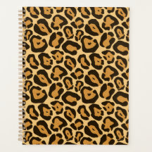 Dierenprint luipaard planner