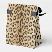 Dierenprint Luipaard Verjaardag Favoriet Box Bedankdoosjes (Achterkant)