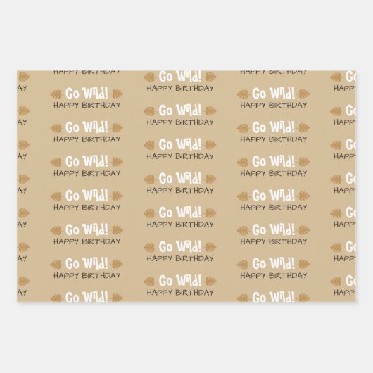 Dierenprint Luipaard Verpakkingspapier Platte vell Inpakpapier Vel (Voorkant 3)