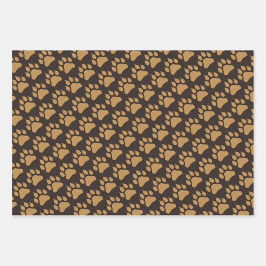 Dierenprint Luipaard Verpakkingspapier Platte vell Inpakpapier Vel (Voorkant 2)