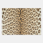 Dierenprint Luipaard Verpakkingspapier Platte vell Inpakpapier Vel (Voorkant)