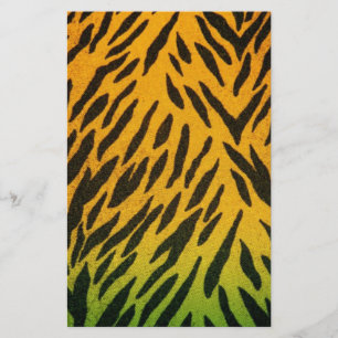 dierenprint met twee tonen briefpapier