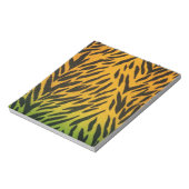 dierenprint met twee tonen notitieblok (Linkerzijde)