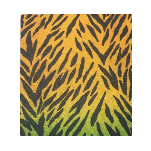 dierenprint met twee tonen notitieblok (Voorkant)