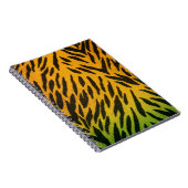 dierenprint met twee tonen notitieboek (Rechterzijde)