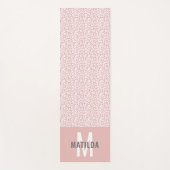 Dierenprint modern kleurrijk yogamat (Voorkant)