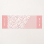 Dierenprint moderne kleurrijke geometrische yogamat (Voorkant (horizontaal))