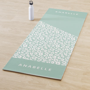 Dierenprint moderne kleurrijke geometrische yogamat
