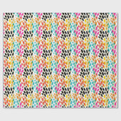 Dierenprint naadloos patroon cadeaupapier (Vlak)