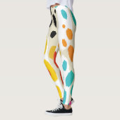 Dierenprint  naadloos patroon leggings (Links)