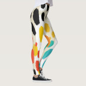 Dierenprint  naadloos patroon leggings (Rechts)